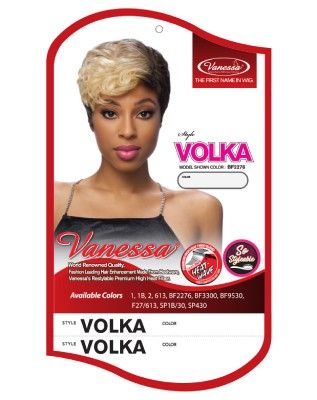 Volka Synthetic Hair Full by Fashion Wigs - Vanessa