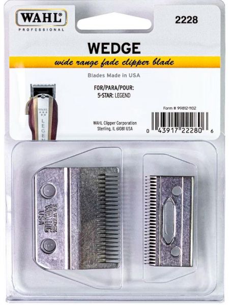 Wahl Professional Wedge Wide Range Fade Clipper Blade 2228