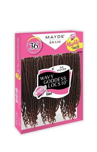 WAVY GODDESS LOCS 10 Inch By Mayde Beauty Crochet Braid
