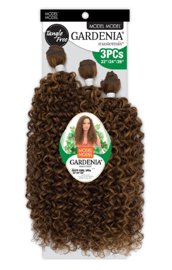 Gardenia Zesty Curl 22 24 26 Hair Weave Model Model