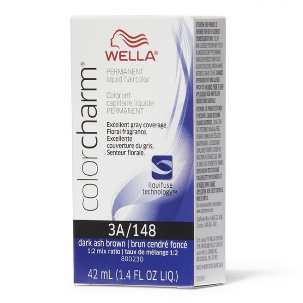Wella Color Charm Permanent Liquid Hair Color 3A/148