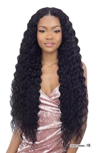 WET & CURLY 001 30 Inch Synthetic Bloom Bundle Weave By Mayde Beauty