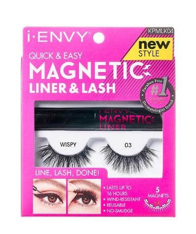 i-ENVY Magnetic Liner and Lash Kit – Wispy Style 03