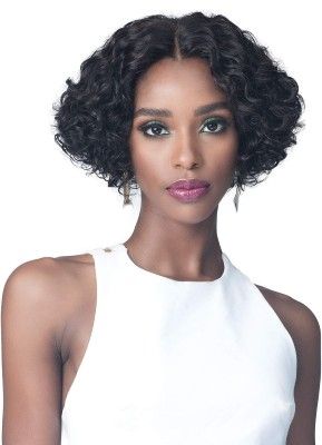 MHLF425 WHITNEY 100% Human Hair Lace Front Wig - Bobbi Boss