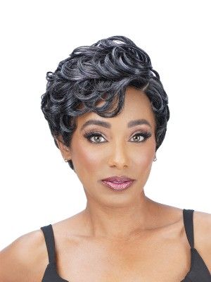 Wisdom 302 Synthetic Hair Lace Part Full Wig Zury Sis