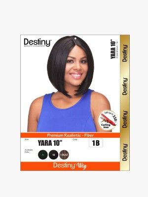 Yara 10 Inch Destiny Premium Realistic Fiber Full Wig - Beauty Elements