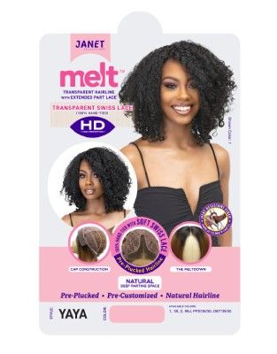 Yaya HD Melt Extended Part Lace Front Wig By Janet Collection