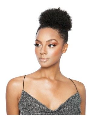 YTBDS - Badu Small Wrap N Tie Premium Synthetic Fiber Hair Yelowtail Ponytail Mane Concept