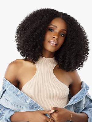 Zigzag Curls 14 Y Part Kinky Edges Wig Sensationnel