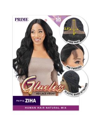 Ziha Human Hair Blend Gluless HD Lace Front Wig Zury Sis