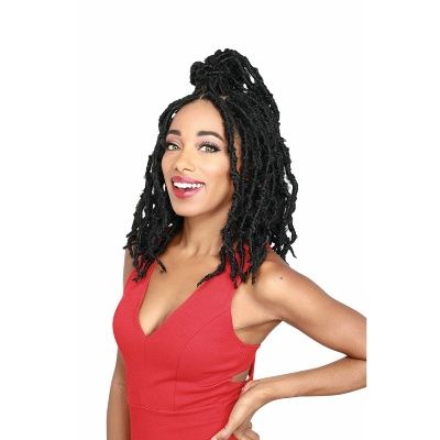 Diva Lace Butterfly Loc Short - Zury Sis 4x5 Free Part Knotless Braid Lace Front Wig
