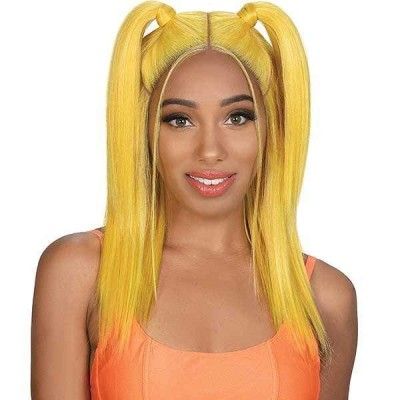 Zury Sis Beyond Synthetic Hair Twin Part Top Knot Lace Front Wig - BYD TP LACE H BUZZ