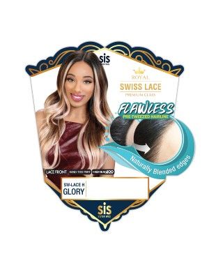 Zury Sis Royal Synthetic Pre Tweezed Swiss Lace Front Wig - SW-LACE H GLORY