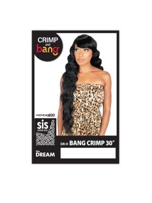 Zury Sis The Dream Synthetic Hair Wig - DR H BANG CRIMP 30