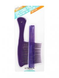 MAGIC COLLECTION Rake Handle & Styling Comb 2pcs MAGIC COLLECTION Rake Handle & Styling Comb 2pcs