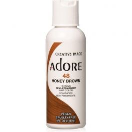 Adore Semi-Permanent Hair Color Honey Brown 48, 4 oz