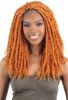 model model afro water braid, afro water glance braid, 3x afro water loc crochet, synthetic loc braid, OneBeautyWorld, 3X, Afro, Water, Loc, 14,  Glance, Crochet,  Braid,  Model, Model