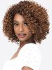 natural curly hair, natural curly wig, curly hair, premium synthetic fiber wig, medium page style, bohemian curl, aubrey curl wig, OneBeautyWorld.com, Aubrey, Natural, Curly, Wig, Janet, Collection,
