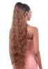beachy wave ponytail model model, model model beachy wave 36 gardenia ponytail, beachy wave drawstring ponytail, model model hair extension, gardenia hair ponyatil, OneBeautyWorld, Beachy, Wave 36, Gardenia, Ponytail, Model, Model,