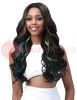 Bobbi Boss Glueless Lace Wig Human Hair Blend London 13x7 Extended Free Parting Lace Frontal - MBLF004