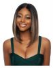 Brown Sugar, HD 4 Silk,Press Part, Lace front Wig,  human hair blend, straight mane concept wig, length bob, BABY HAIR, Mane Concept, OneBeautyWorld, Brown Sugar, HD 4 Silk Press Part, Lace front Wig, Mane, Concept,