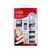 KISS 100 Tips Active Square Medium Length Nails 100PS12