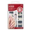 KISS 100 Tips Long Coffin Long Length Nails 100PS25