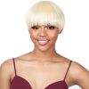 model model mint wig, synthetic hair wigs, straight style wig, bob style wig, OneBeautyworld, M-01, Mint, Wig, Model, Model, HD, Synthetic, Fiber, Lace, Front, Wig, 