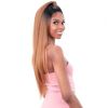 Miasy Model Model Wig, Model model wigs, Model Model Wigs Lace Front, Model Model Wig, model model half up lace front wigs, OneBeautyWorld,  Maisy, By, Model, Model, Synthetic, Half, up, HD, Lace, front, Wig,