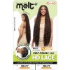 lace melt wigs, hd lace front wigs, synthetic hair lace front wig, middle part lace front, OneBeautyWorld.com, Melt, Delcy, Deep, Middle, Part, HD, Lace, Front, Wig, Vanessa,