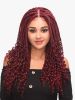 Mermaid Loc Hair, Mermaid Loc Wig, 4x4 Lace Wig, Premium Realistic Fiber, Realistic Beauty Elements, Loc 24, Mermaid Lace Wig, OneBeautyWorld, Mermaid, Loc, 24