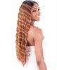  model model triple barrel curl wig 020