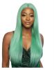  13A, AQUA MINT,STRAIGHT, 28, lace front wig , UNPROCESSED HUMAN HAIR- Mane Concept , onebeautyworld ,TROC205 - 13A TRILL LACE FRONTAL WIG QUA MINT STRAIGHT 28