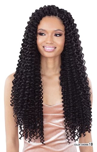 3X Beach Curl 20 Mayde Beauty Crochet Braid