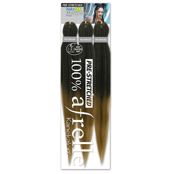 3x Yaky Hollywood Triple Braid Pre Stretched