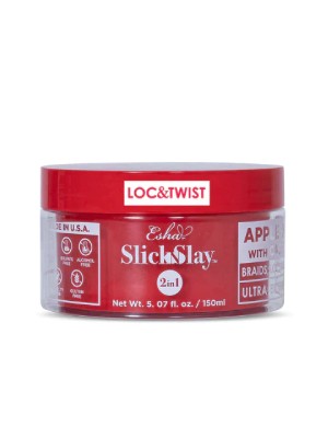 Esha Slick & Slay 2 in 1 Loc & Twist Braid & Edge Gel Apple Scent
