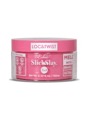 Esha Slick & Slay 2 in 1 Loc & Twist Braid & Edge Gel Melon Scent