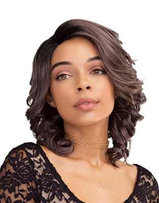 Janel Brazilian Scent Pre Tweezed Human Hair Blend Lace Front