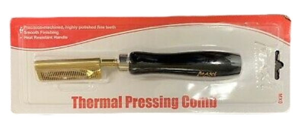 Maxi professional ceramic on sale thermal pressing comb