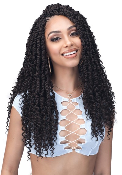 BRAIDLESS CROCHET BOHO PASSION TWIST #hairstyle 