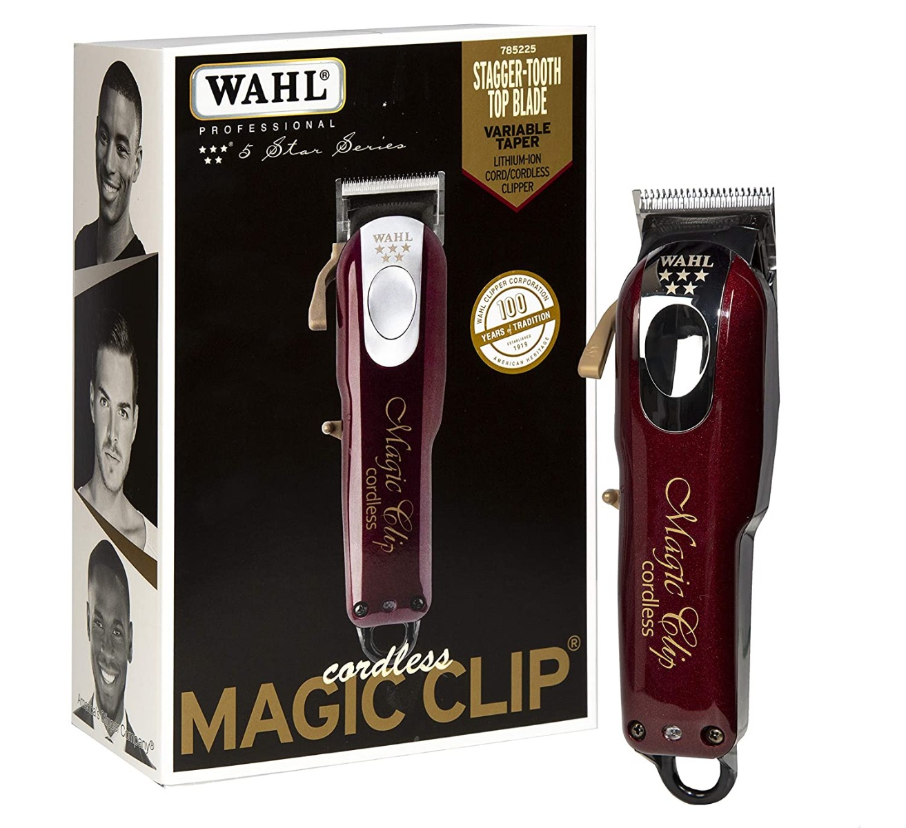 み*ン様 Wahl 5 Star Series Magic Clip レッド wahl-5-star-series-